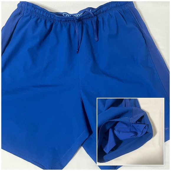 Outdoor Voices Men’s Medium High Stride Athletic Shorts with Pockets Lined EUC - Picture 1 of 10